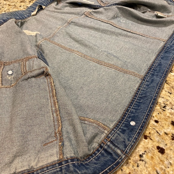 Denim Vest 1X - Picture 3 of 6